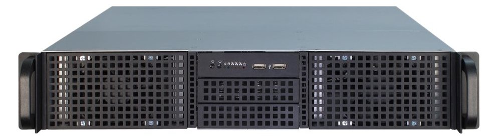 Inter-Tech IPC 2U-20248 - Rack-Montage - 2U - Erweitertes ATX - ohne Netzteil (EPS2U)