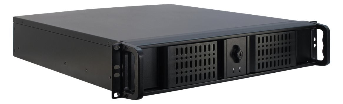 Inter-Tech IPC 2U-2098-SK - Rack-Montage - 2U - micro ATX - ohne Netzteil (ATX)