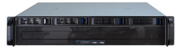Inter-Tech IPC 2U-2404S - Rack-Montage - 2U - micro ATX - SATA/SAS - Hot-Swap - ohne Netzteil (ATX) von LumaTech
