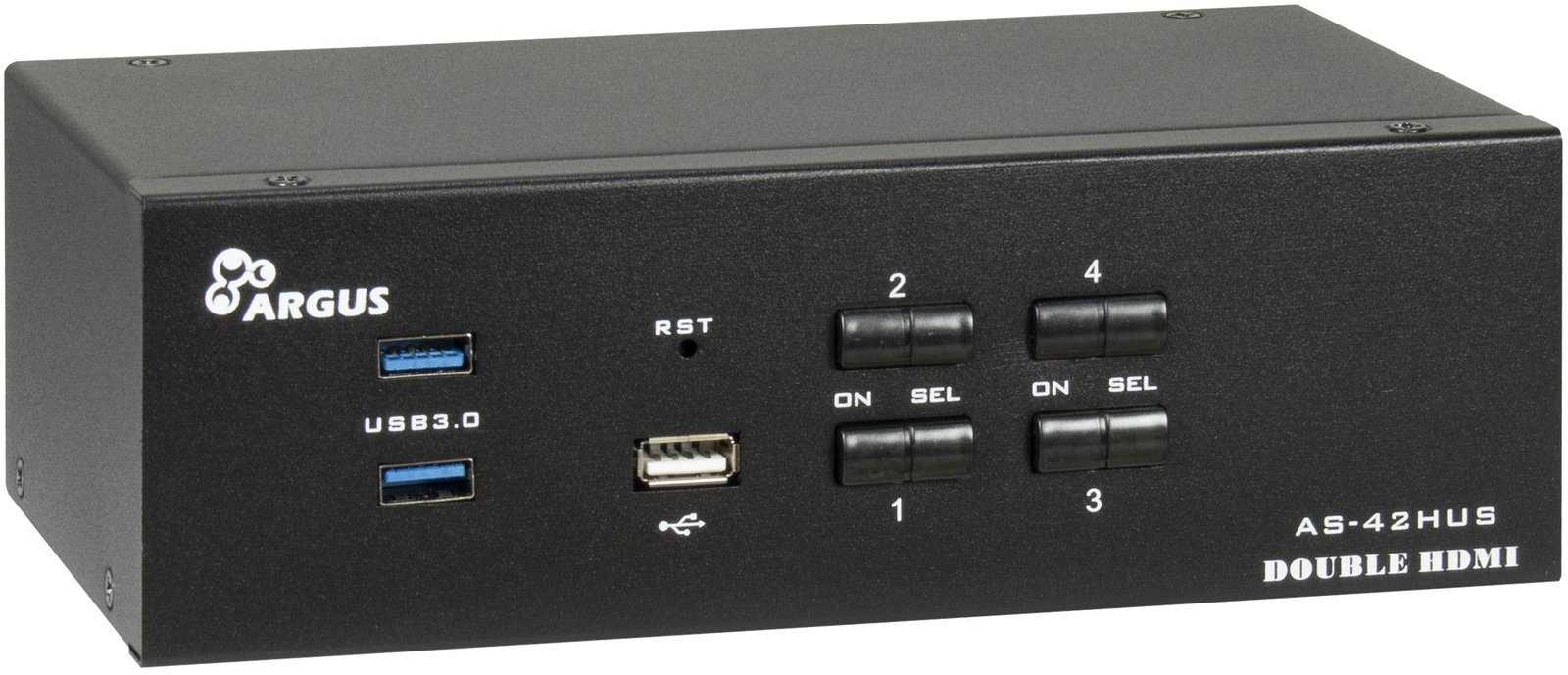 Inter-Tech IPC KVM Switch AC-42HUS HDMI 4Ka60Hz - Switch