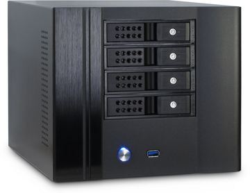Inter-Tech IPC SC-4004 - USFF - Mini-ITX - ohne Netzteil (FlexATX) von LumaTech