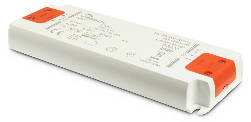 Inter-Tech LED12-30 - LED-Treiber - 30 Watt - 2.5 A (2-polige Klemmleiste)