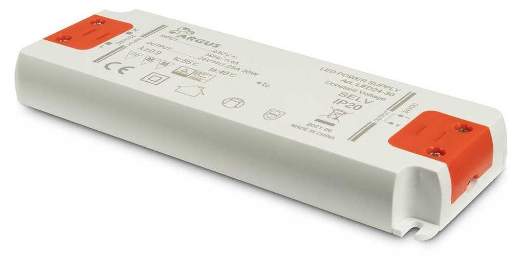 Inter-Tech LED24-30 - LED-Treiber - 30 Watt - 1.25 A (2-polige Klemmleiste)