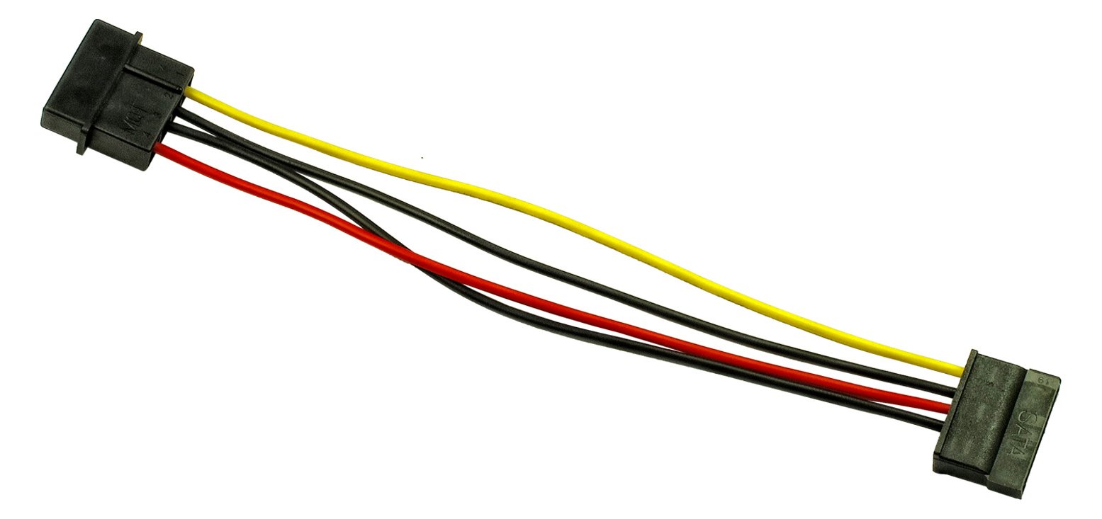 Inter-Tech Netzteil - SATA-Stromstecker (W)