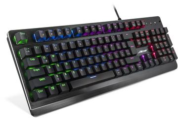 Inter-Tech Nitrox NK-2000ME - Tastatur - Hintergrundbeleuchtung - TL: US, QWERTY von LumaTech