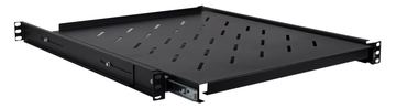 Inter-Tech SWAS-550/800 - Rack-Bodenpaneel - Schwarz, RAL 9005 - 1U - 48.3 cm (19) von LumaTech