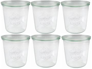 Weck Sturzglas 580ml 6er Pack