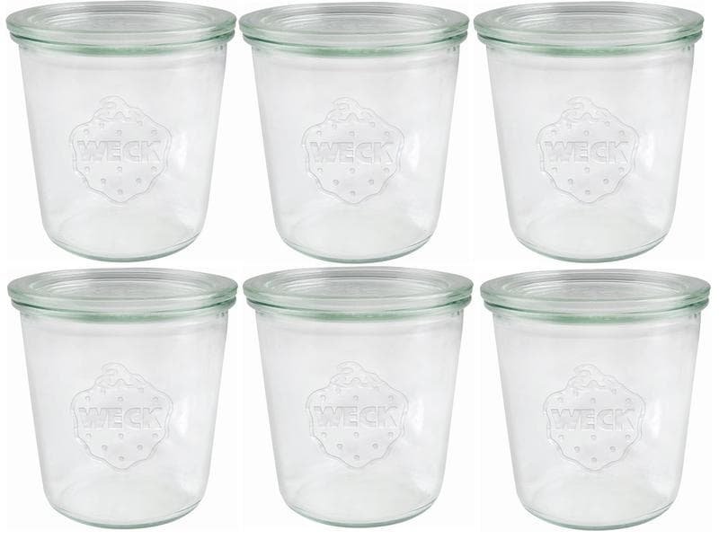 Weck Sturzglas 580ml 6er Pack