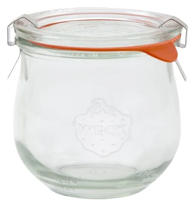 Weck -Tulpenglas 370 ml (Rundrand 80) 6 Gläser / Karton - 80 mm - 85 mm - 6 Stück(e), Ansicht 3