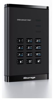 iStorage diskAshur PRO³ - SSD - verschlüsselt - 2 TB - extern (tragbar) von LumaTech