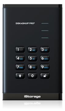 iStorage diskAshur Pro3 1TB IS-DAP3-256-SSD-1000-F von LumaTech
