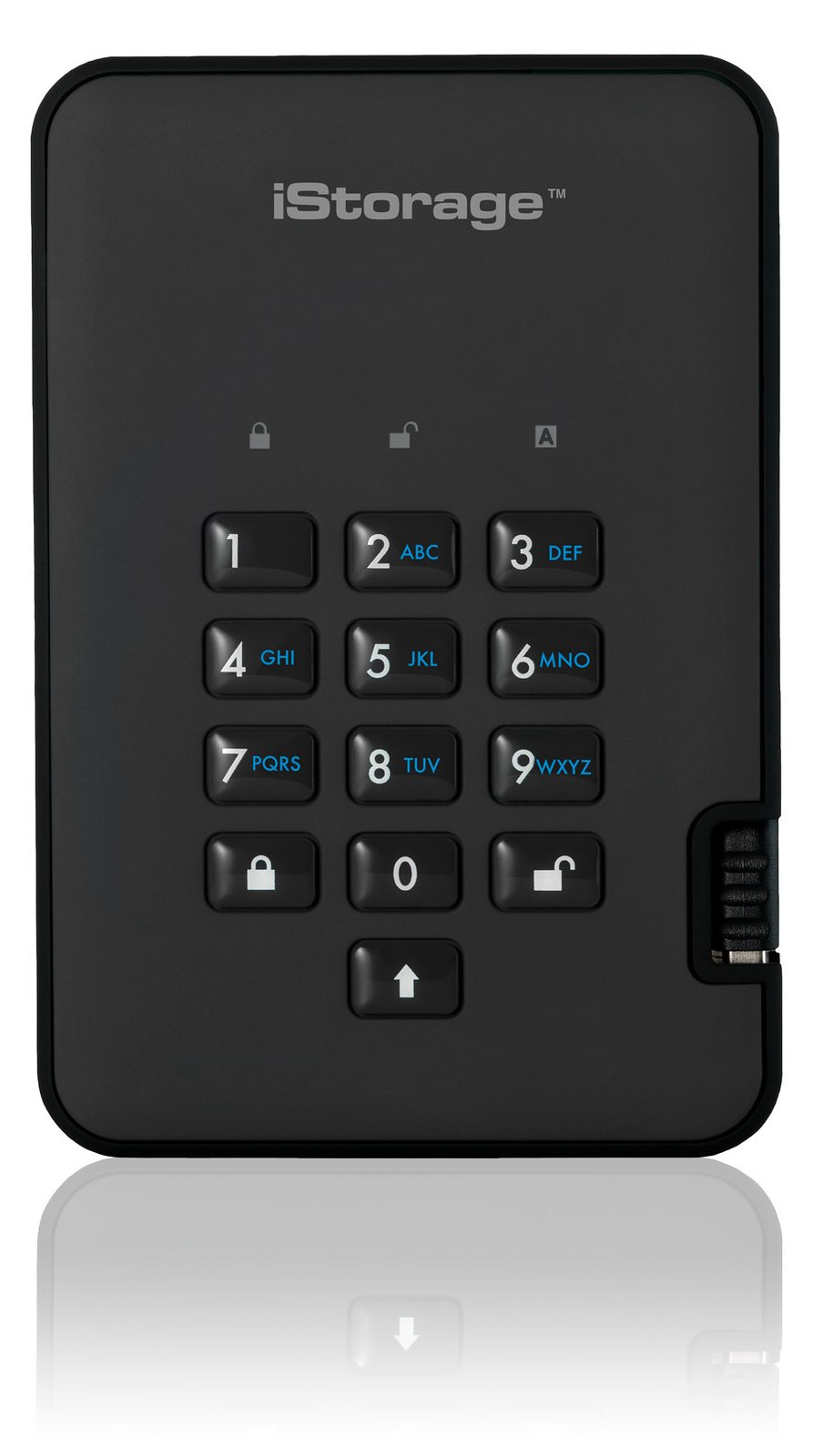 iStorage diskAshur² - Festplatte - verschlüsselt - 2 TB - extern (tragbar)