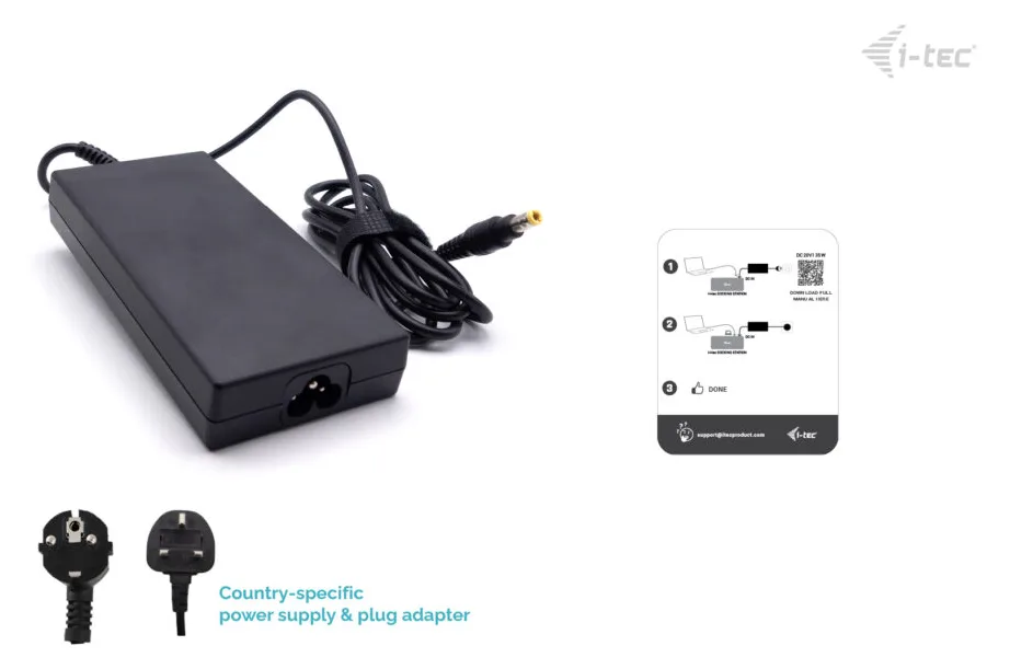 i-tec DC adapter 20V 6.75A 135W, Ansicht 5