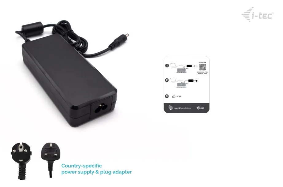 i-tec DC adapter 22V 5.9A 130W, Ansicht 5