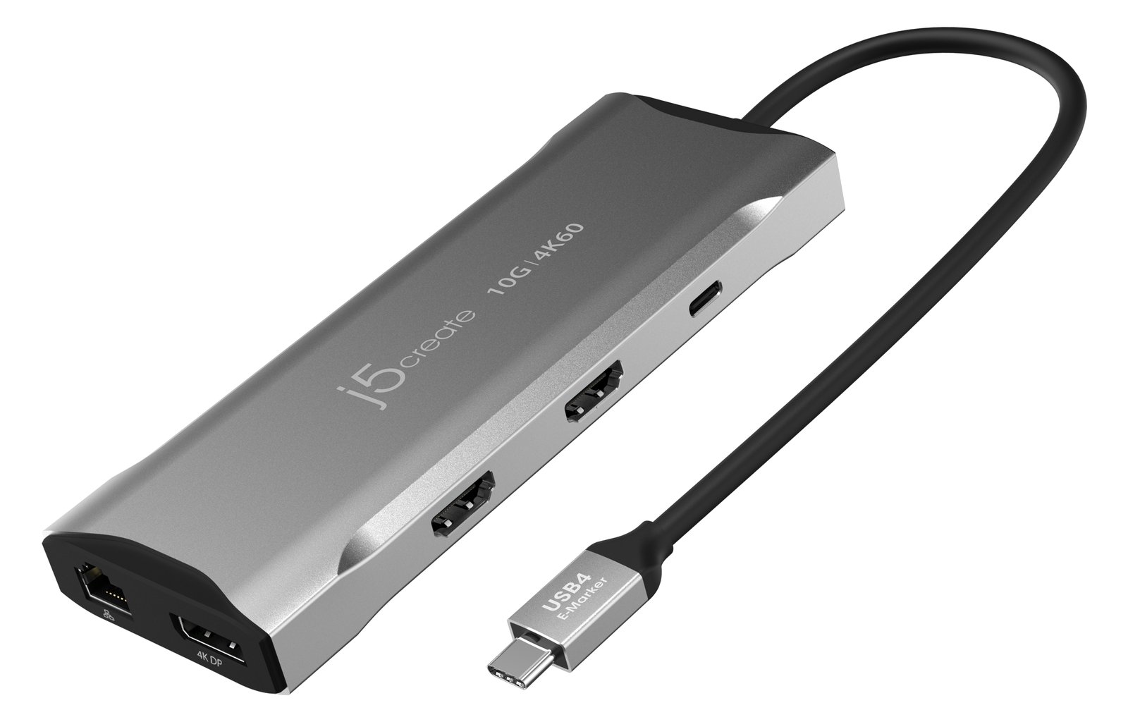 j5create JCD397-N - Mini-Dock - USB-C / USB4 / Thunderbolt 3 / Thunderbolt 4