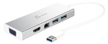 j5create JUD380 - Dockingstation - USB 3.0 - VGA, HDMI von LumaTech