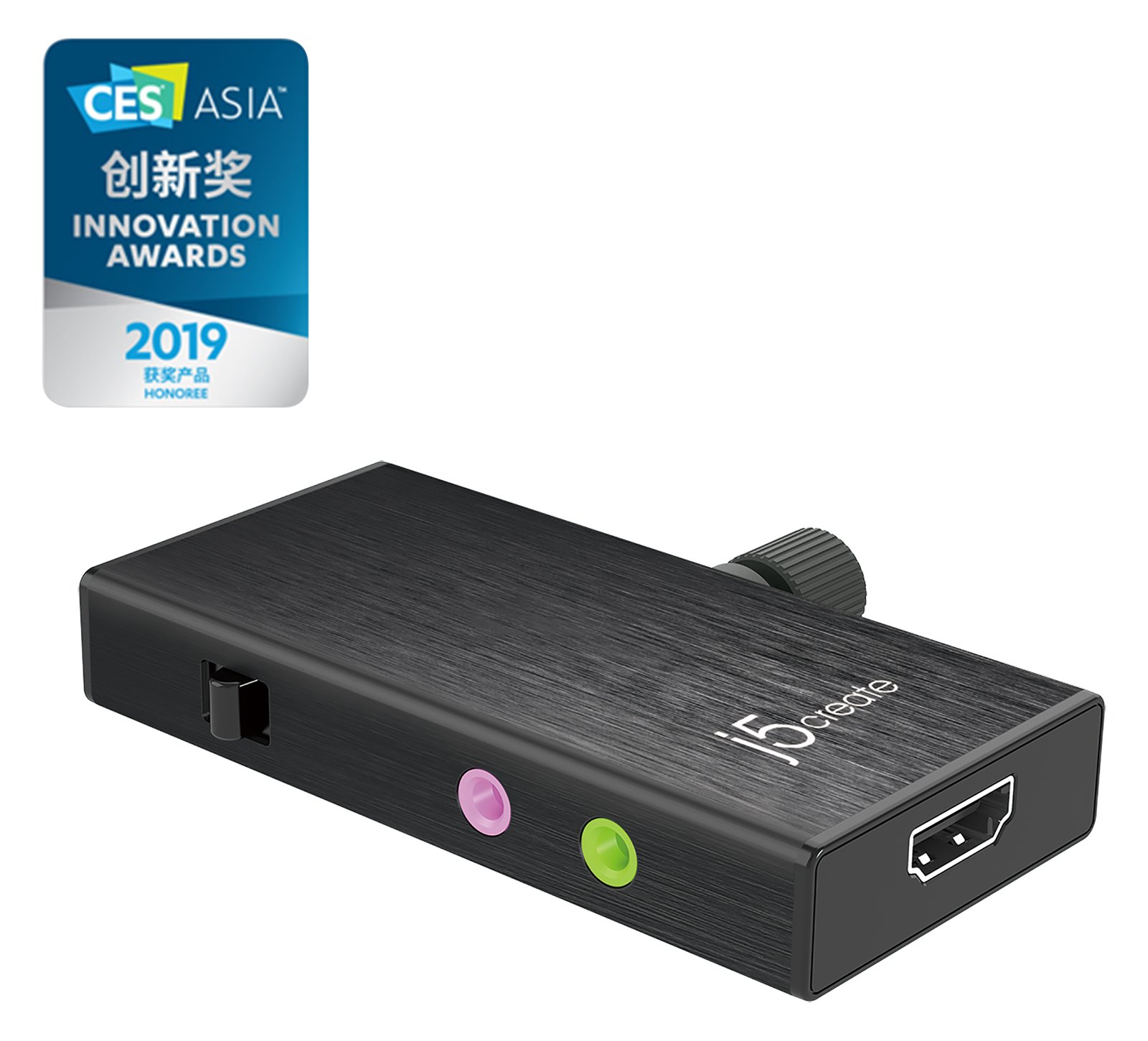 j5create JVA02-N - Videoaufnahmeadapter - USB-C 3.1