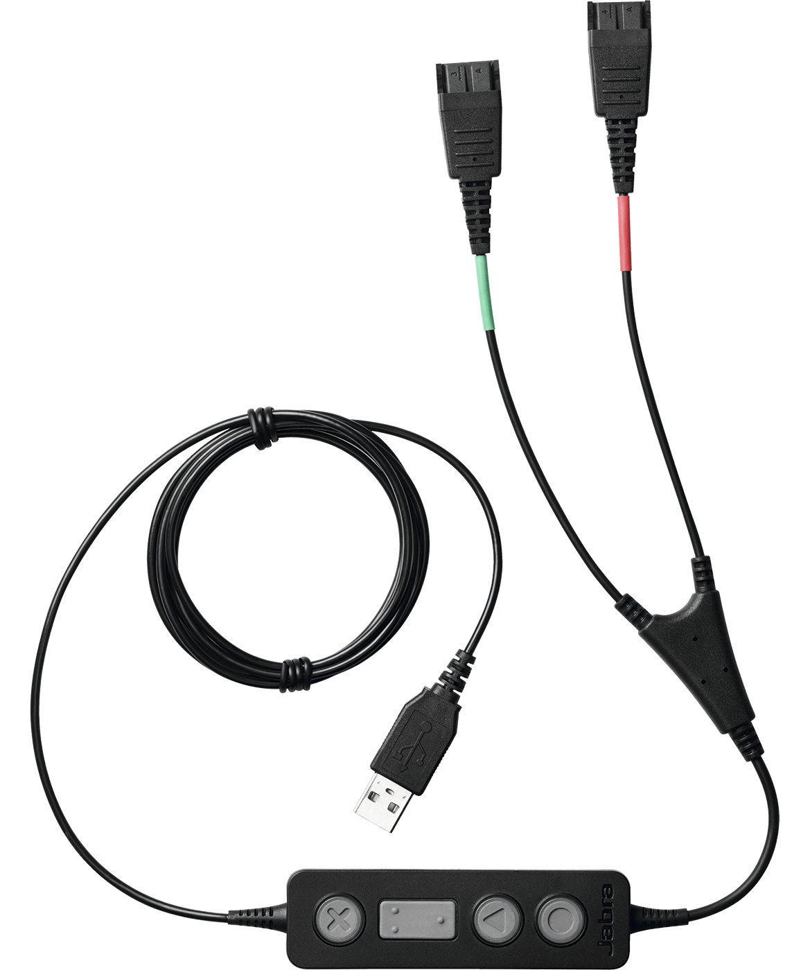 Jabra LINK 265 - Headsetadapter - USB (M) bis