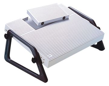 WEDO Relax - Fußauflage - Hellgrau, RAL 7035 von LumaTech