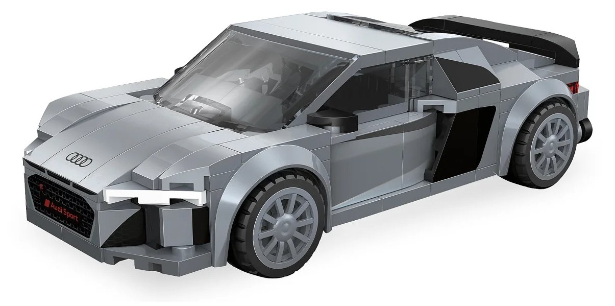 JAMARA CaDA Audi R8 Coup 1 24 Bricks grau 8+
