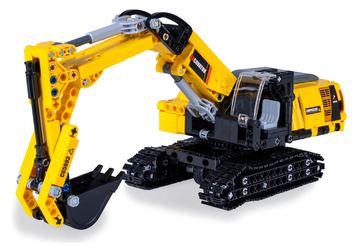 JAMARA CaDA Bagger Bricks gelb 8+ von LumaTech