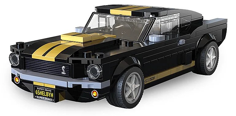 JAMARA CaDA Shelby GT350 1 24 Bricks schwarz 8+