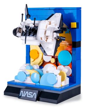 JAMARA CaDA Space Shuttle Bricks weiß 8+ von LumaTech