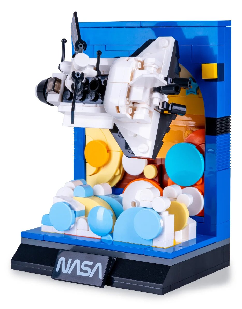 JAMARA CaDA Space Shuttle Bricks weiß 8+