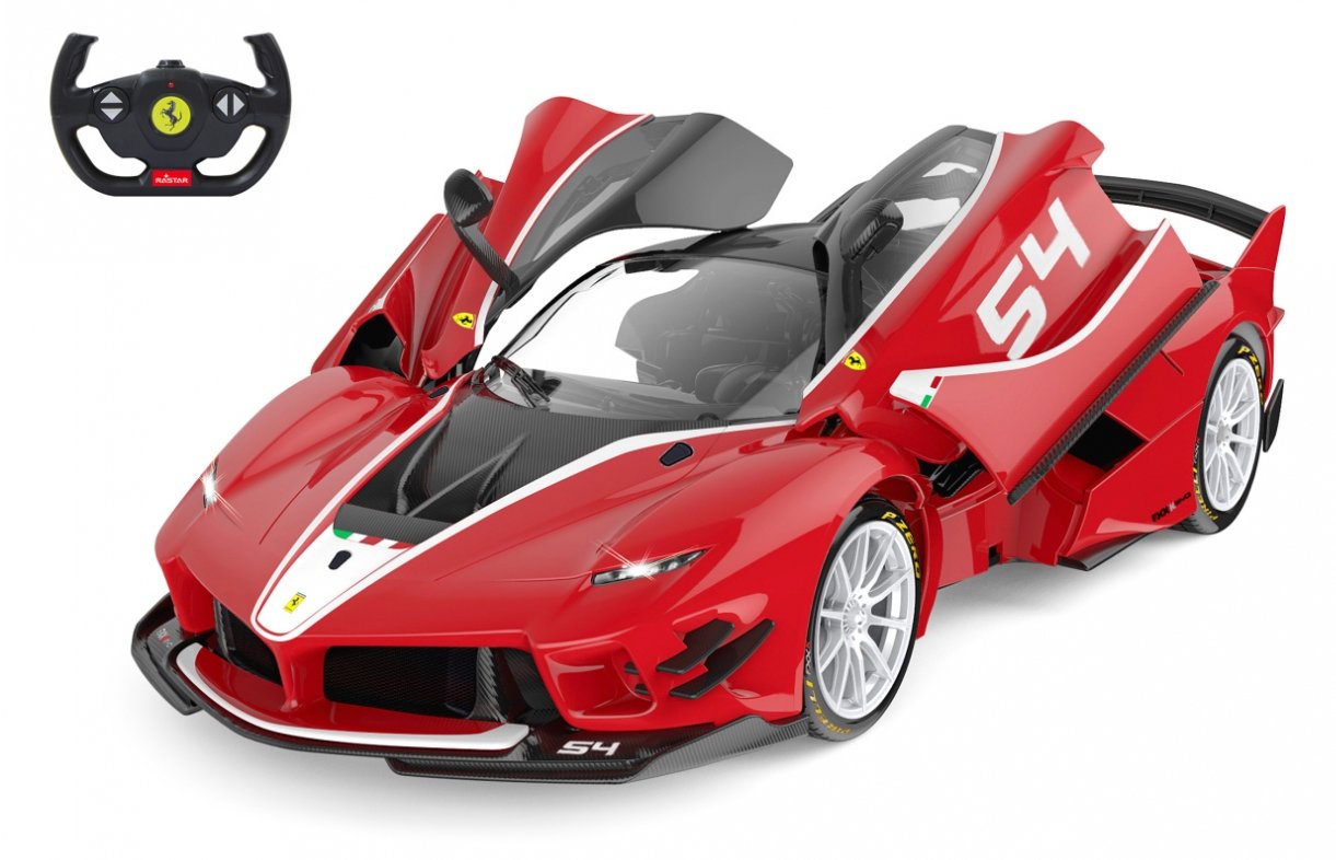 JAMARA Ferrari FXX K Evo 1:14 rot 2.4 GHz A Tür manuell - Sportwagen - 1:14 - 6 Jahr(e)