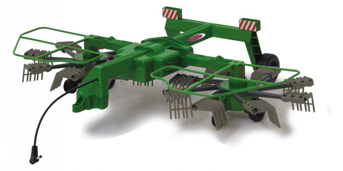 JAMARA Hay Rake Twin Roto - Grün