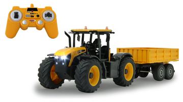 JAMARA JCB Fastrac Traktor mit Kippanhänger 1 24 2.4GHz von LumaTech