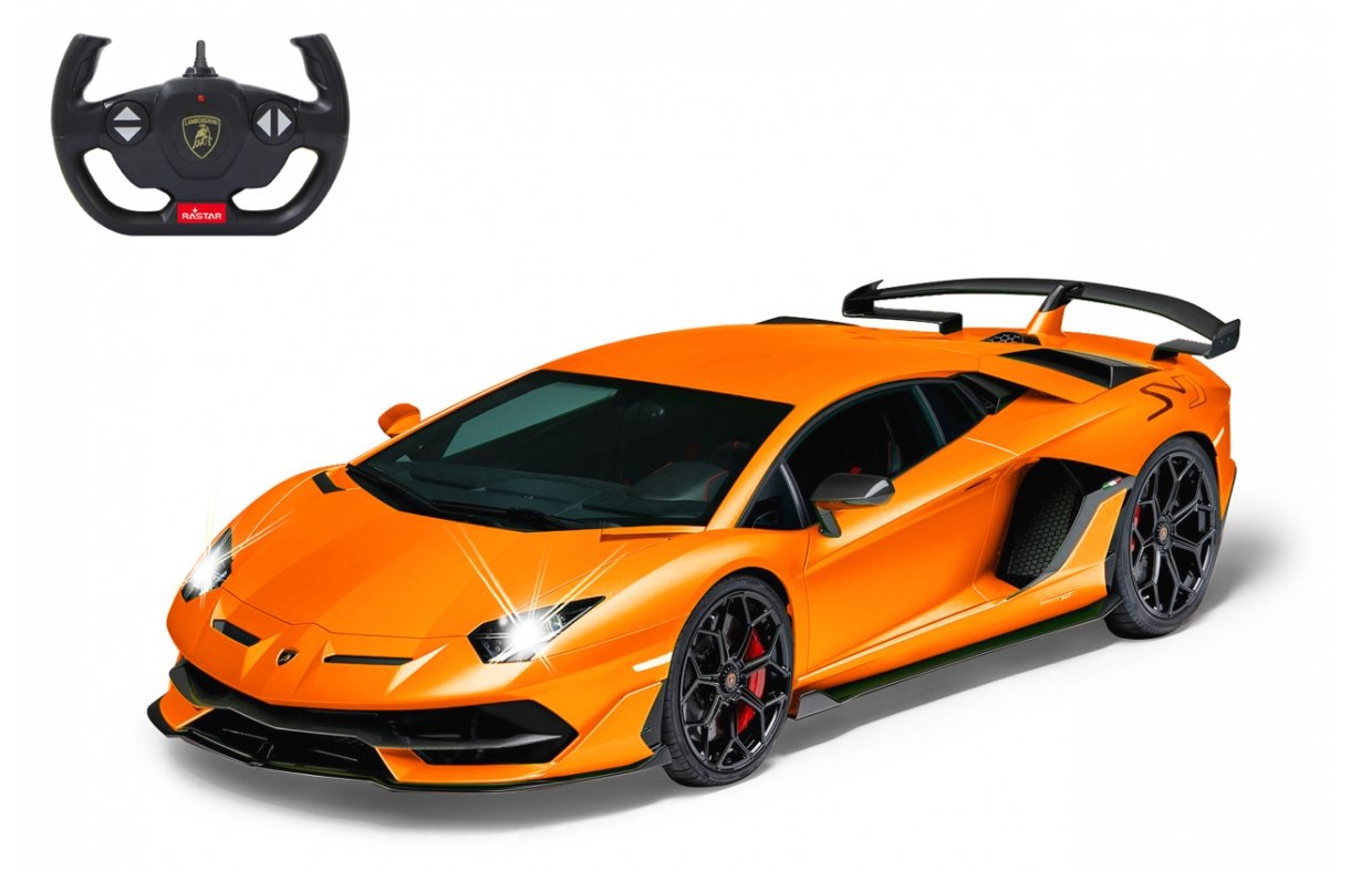 JAMARA Lamborghini Aventador SVJ 1:14 orange 2.4 GHz A - Sportwagen - 1:14 - 6 Jahr(e)
