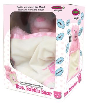 JAMARA Mr. Babble Bear pink von LumaTech
