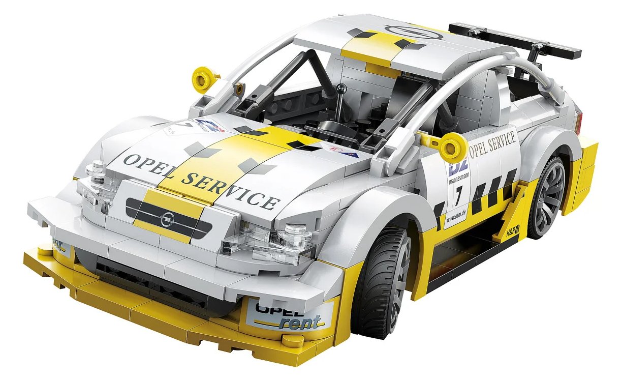 JAMARA Opel Astra V8 Coupe 1 20 Bricks weiß 6+