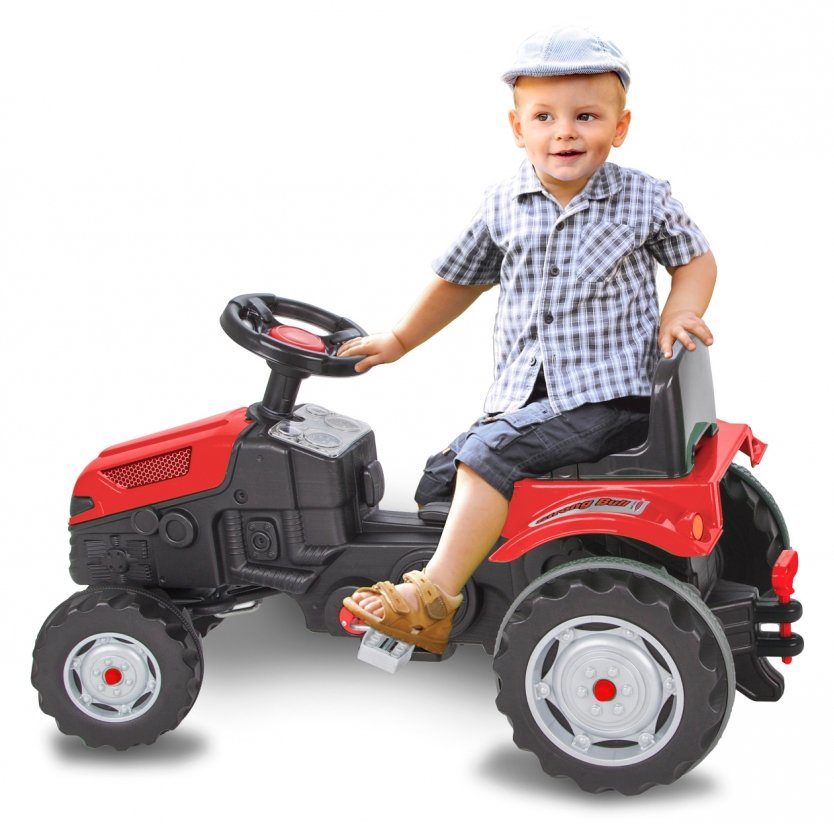 JAMARA Pedal Tractor Strong Bull - 3 Jahr(e) - 4 Rad/Räder - Schwarz - Rot