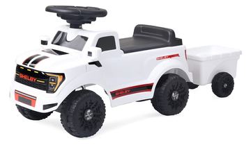 JAMARA Rutscher Shelby Ford F-150 Raptor mit Anhänger weiß von LumaTech