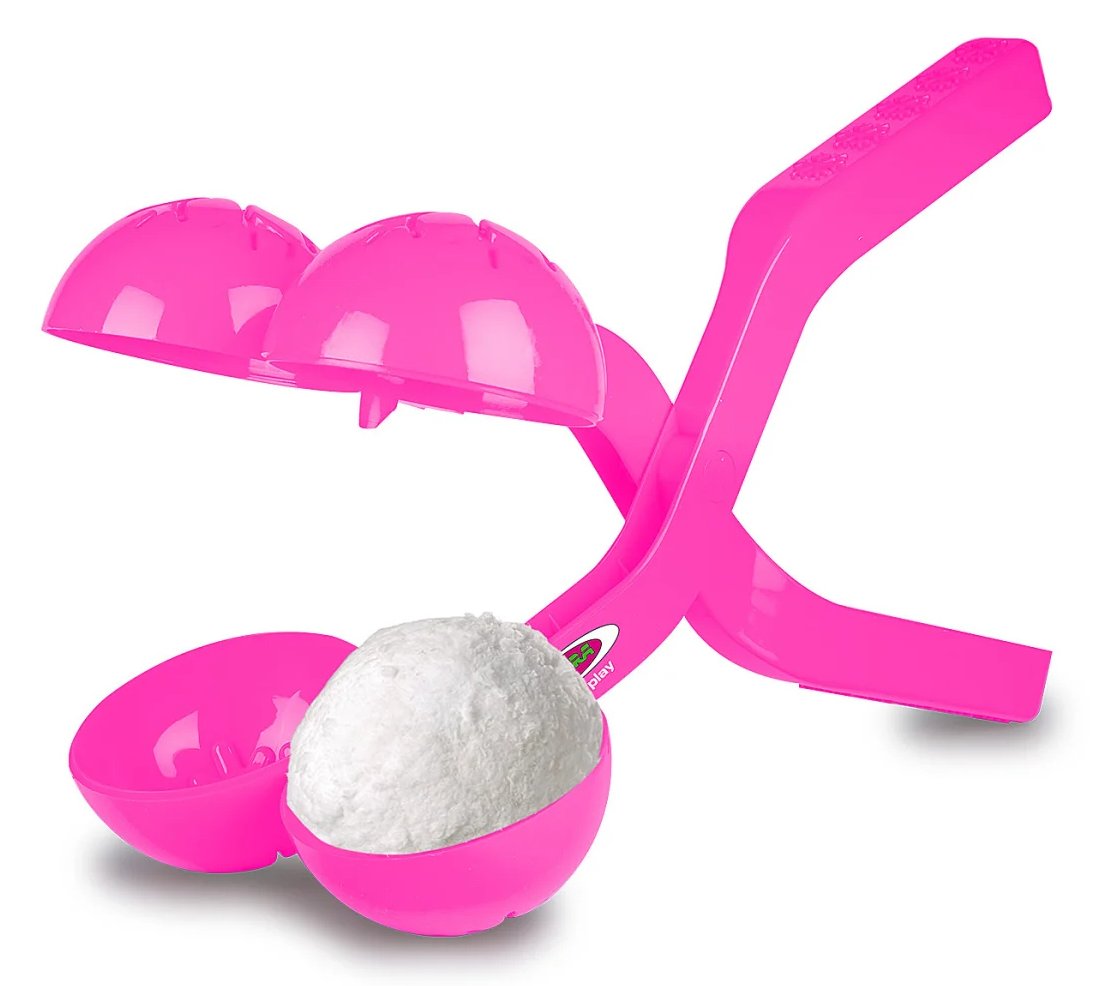 JAMARA Schneeballzange Duo 38cm pink