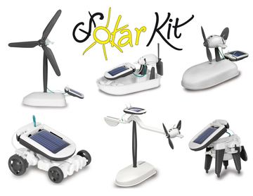 JAMARA Solar Kit 6in1 schwarz/weiß 10+ von LumaTech