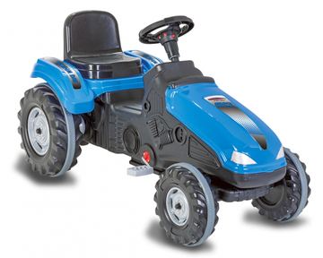 JAMARA Trettraktor Big Wheel blau - 3 Jahr(e) - 4 Rad/Räder - Schwarz - Blau von LumaTech