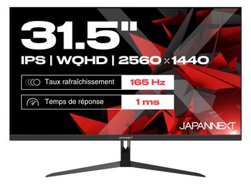 JAPANNEXT 80,0cm (31,5) JN-IPS315WQHD165F 16:9 HDMI/DP WQHD - Flachbildschirm (TFT/LCD) von LumaTech