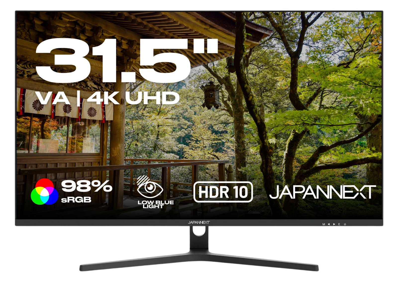 JAPANNEXT 80,0cm (31,5) JN-V315UHDR 16:9 HDMI/DP UHD - Flachbildschirm (TFT/LCD)