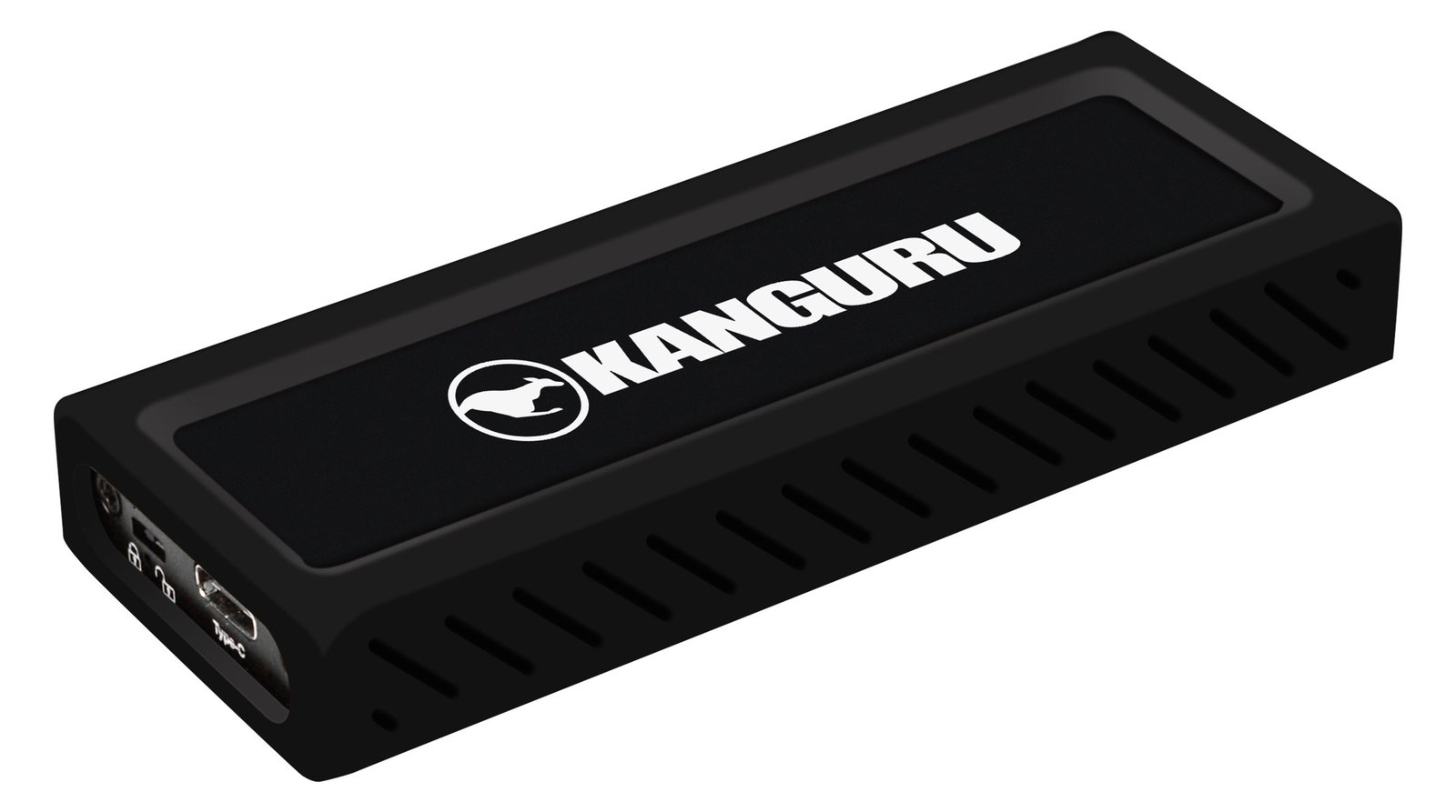 Kanguru Solutions Kanguru UltraLock SuperSpeed+ USB-C M.2 NVMe SSD with Physical Write Protect Switch U3-NVMWP - 1 TB