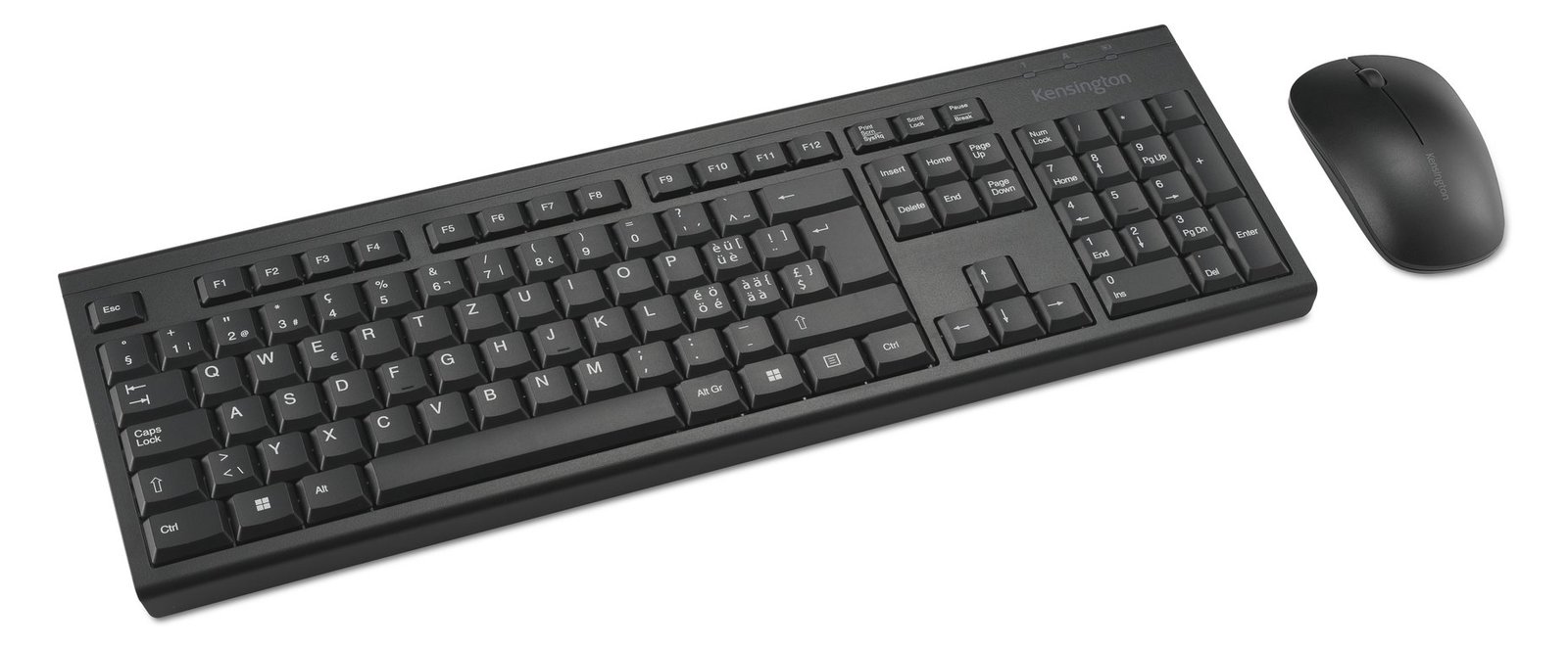 Kensington KM150 EQ - Tastatur-und-Maus-Set - full size - TL: Schweiz, QWERTZ