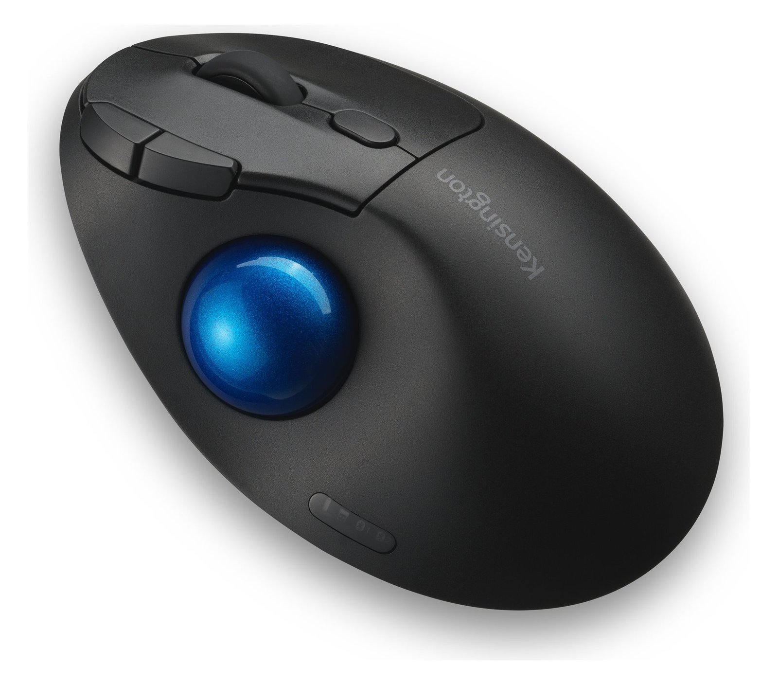 Kensington Pro Fit Ergo TB450 - Trackball - ergonomisch - optisch - 7 Tasten - kabellos - Bluetooth, 2.4 GHz