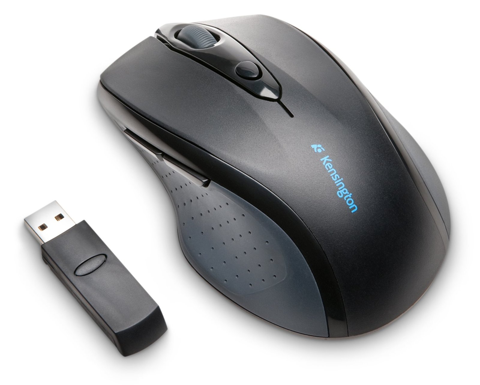 Kensington Pro Fit Full-Size - Maus - Für Rechtshänder - optisch - 6 Tasten - kabellos - 2.4 GHz - kabelloser Empfänger