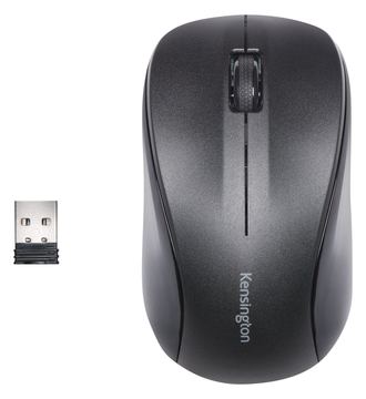 Kensington Wireless ValuMouse - Maus - rechts- und linkshändig - optisch - 3 Tasten - kabellos - 2.4 GHz von LumaTech