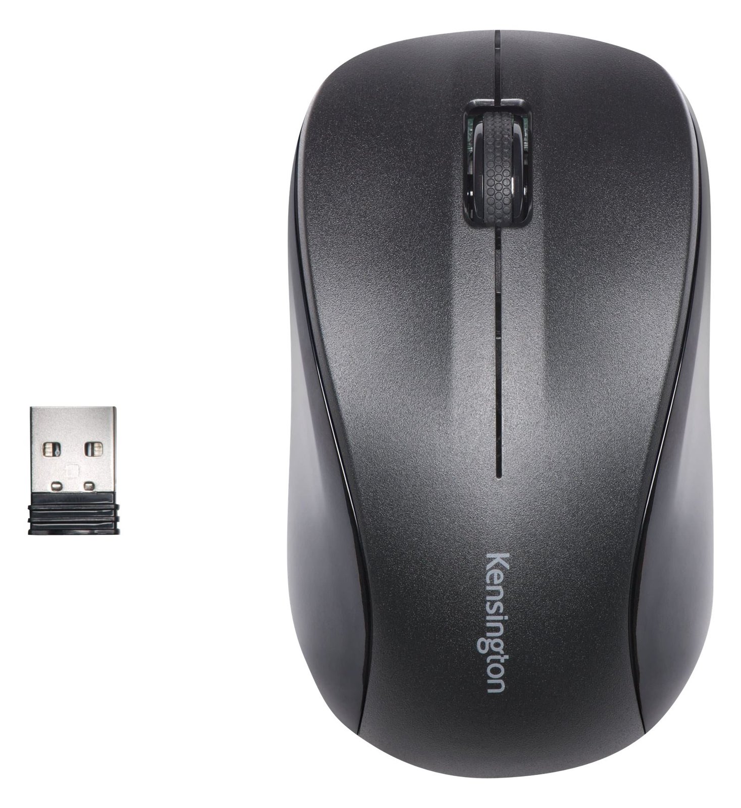 Kensington Wireless ValuMouse - Maus - rechts- und linkshändig - optisch - 3 Tasten - kabellos - 2.4 GHz
