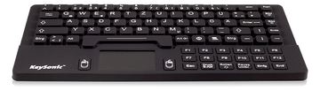 KeySonic KSK-5031 IN - Mini - Verkabelt - USB - Schwarz - TL: UK, QWERTY von LumaTech