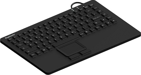 KeySonic Tas KSK-5230IN IP68 Touchpad+ Maus Siliko - Touchpad - TL: UK, QWERTY