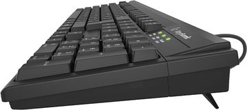 KeySonic TAS KSK-8008U-IP IPX7 schwarz - TL: Deutsch, QWERTZ von LumaTech